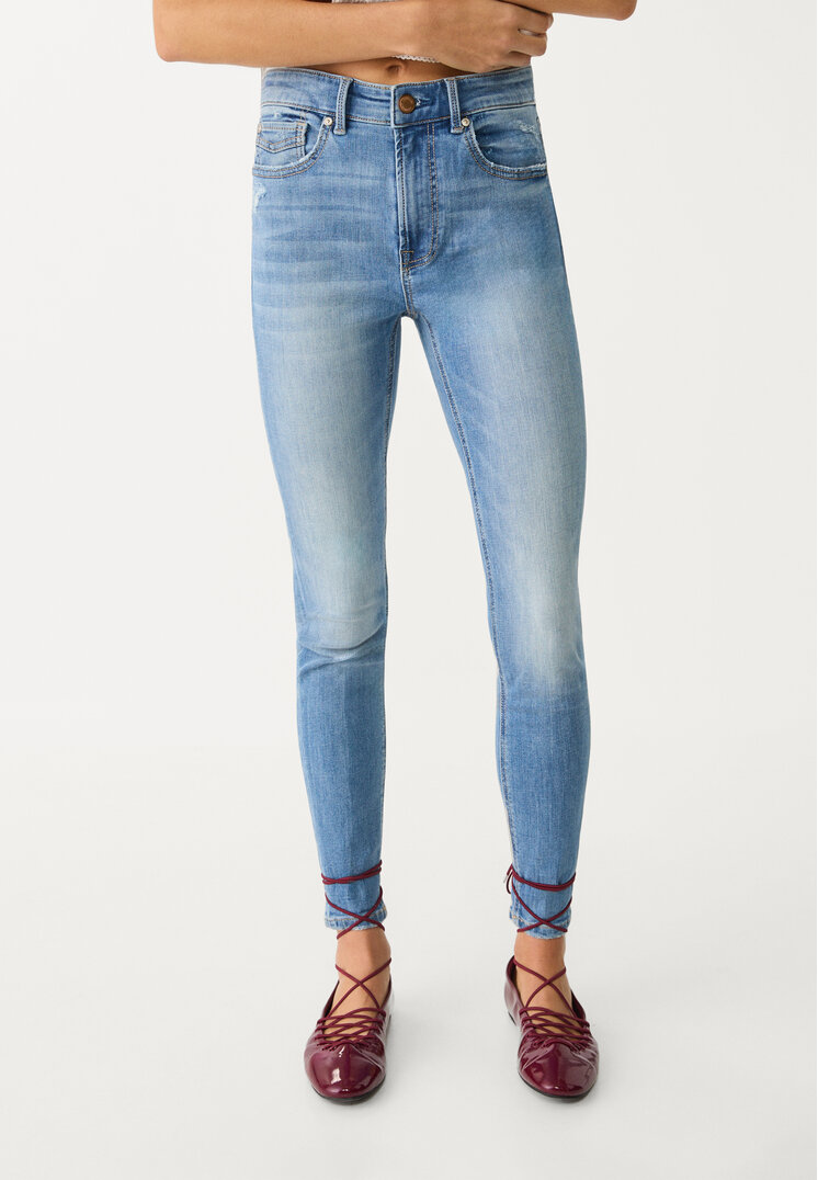 d07 jeans skinny regular waist