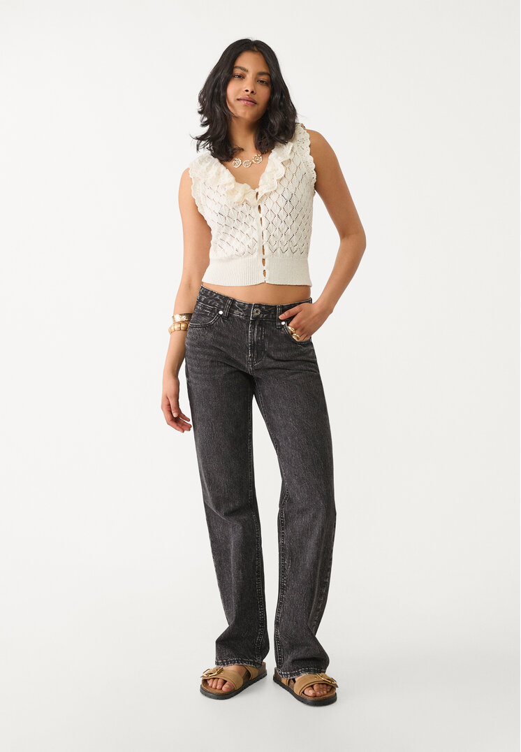 d03 jeans straight low