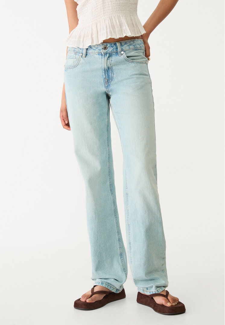 d03 jeans straight low