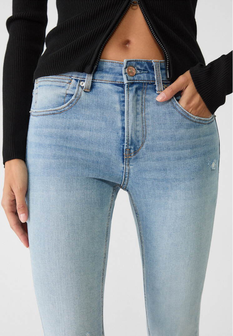 1420 jeans skinny low waist