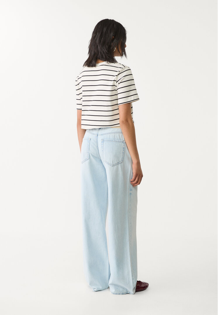 d91 jeans low wide leg