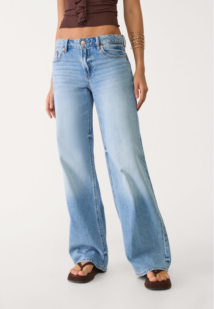 d91 jeans low wide leg