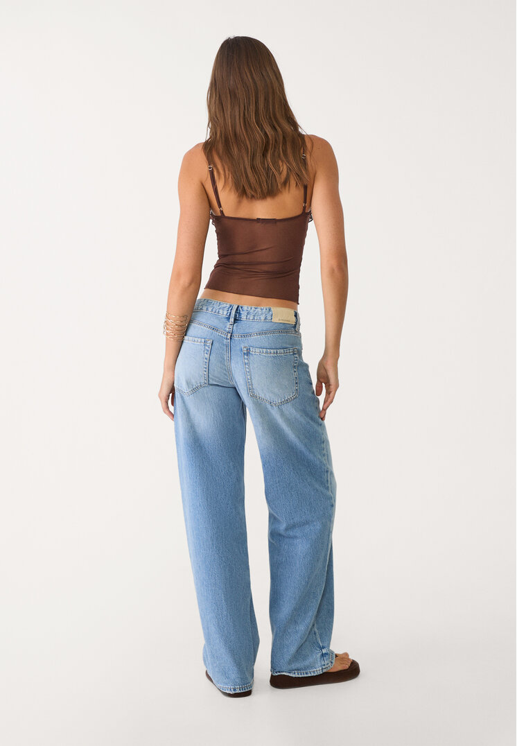 d91 jeans low wide leg