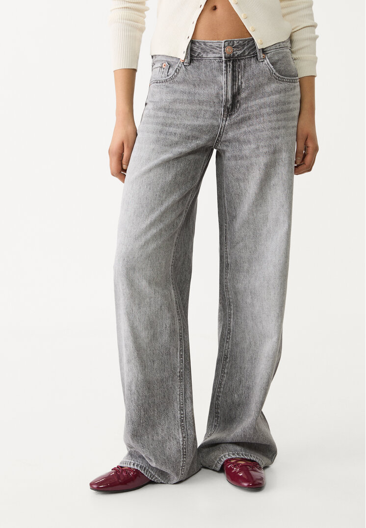 d91 jeans low wide leg