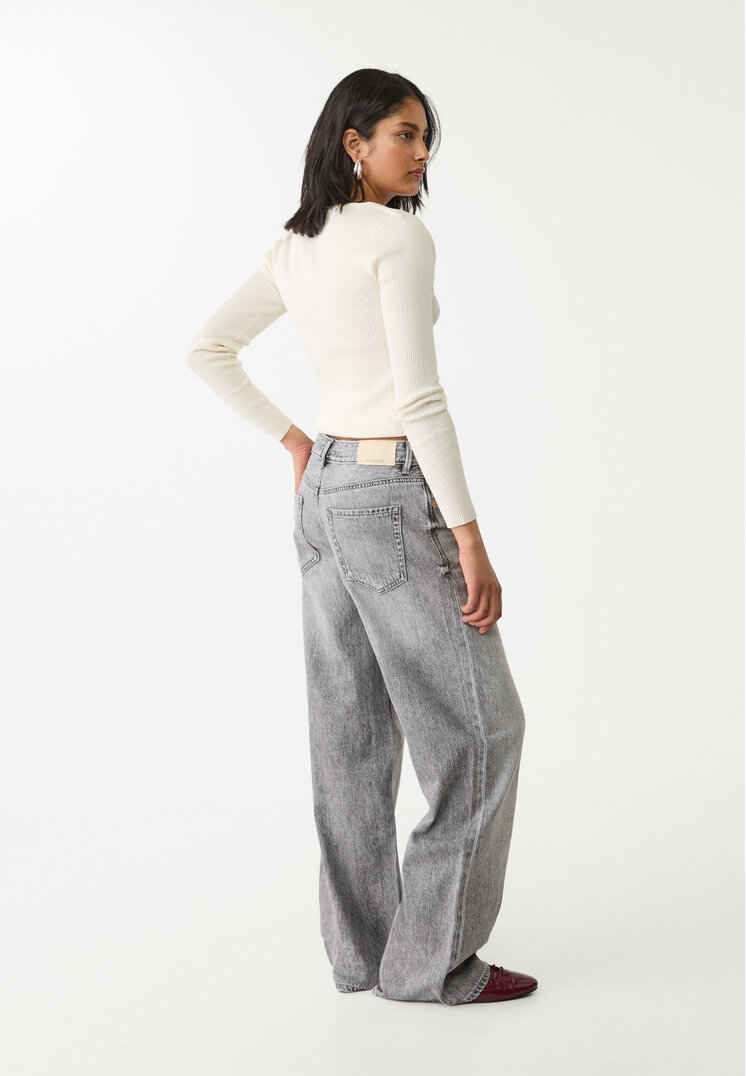 d91 jeans low wide leg