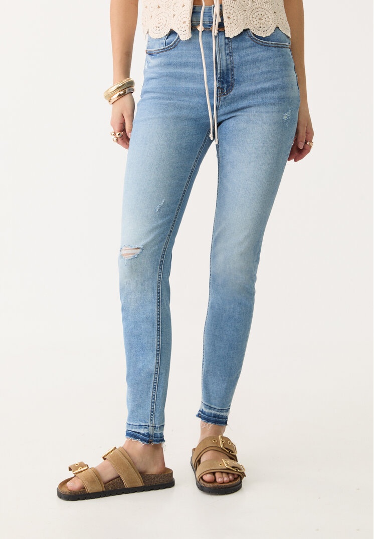 d09 jeans skinny super high waist
