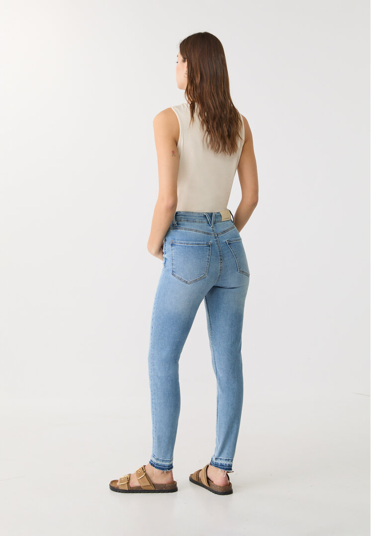 d09 jeans skinny super high waist