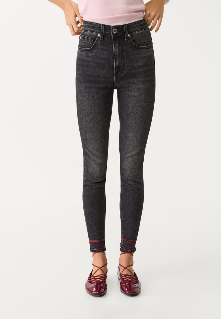 d09 jeans skinny super high waist