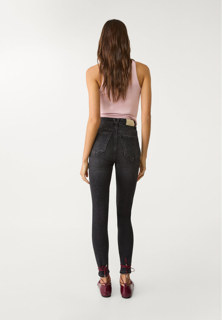 d09 jeans skinny super high waist