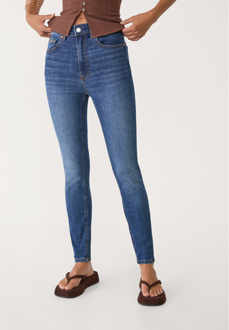 d09 jeans skinny super high waist