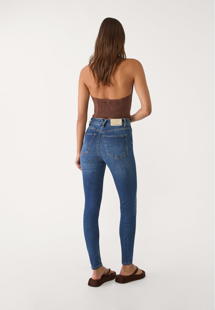 d09 jeans skinny super high waist