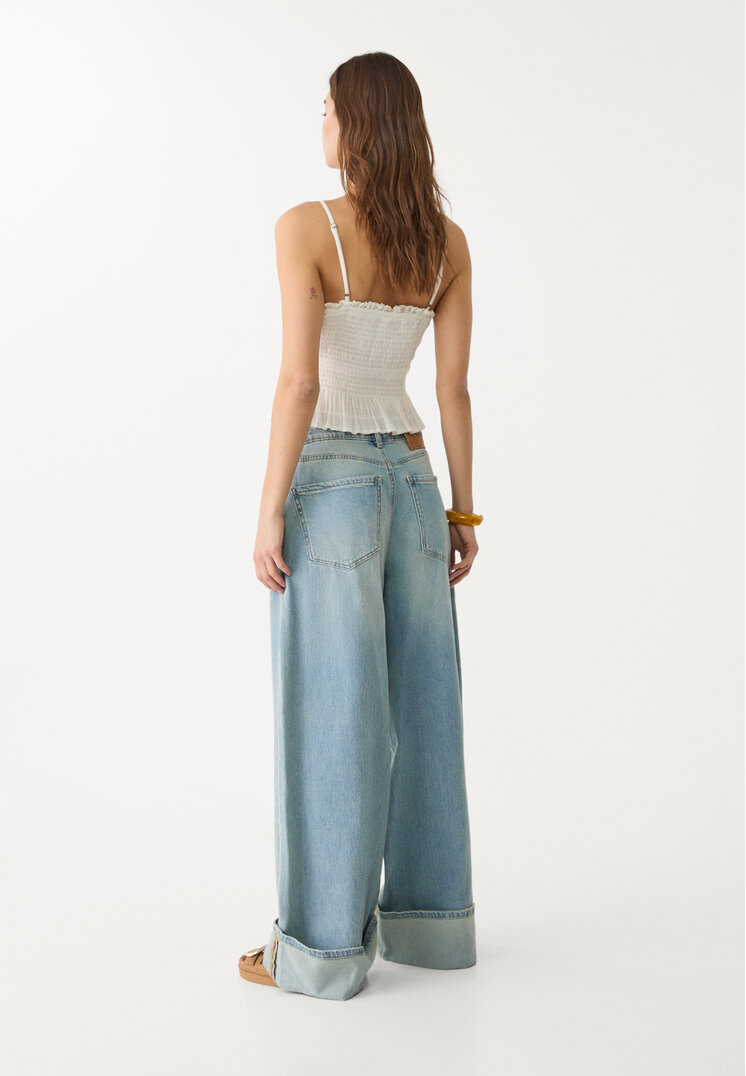 jeans wide leg vuelta