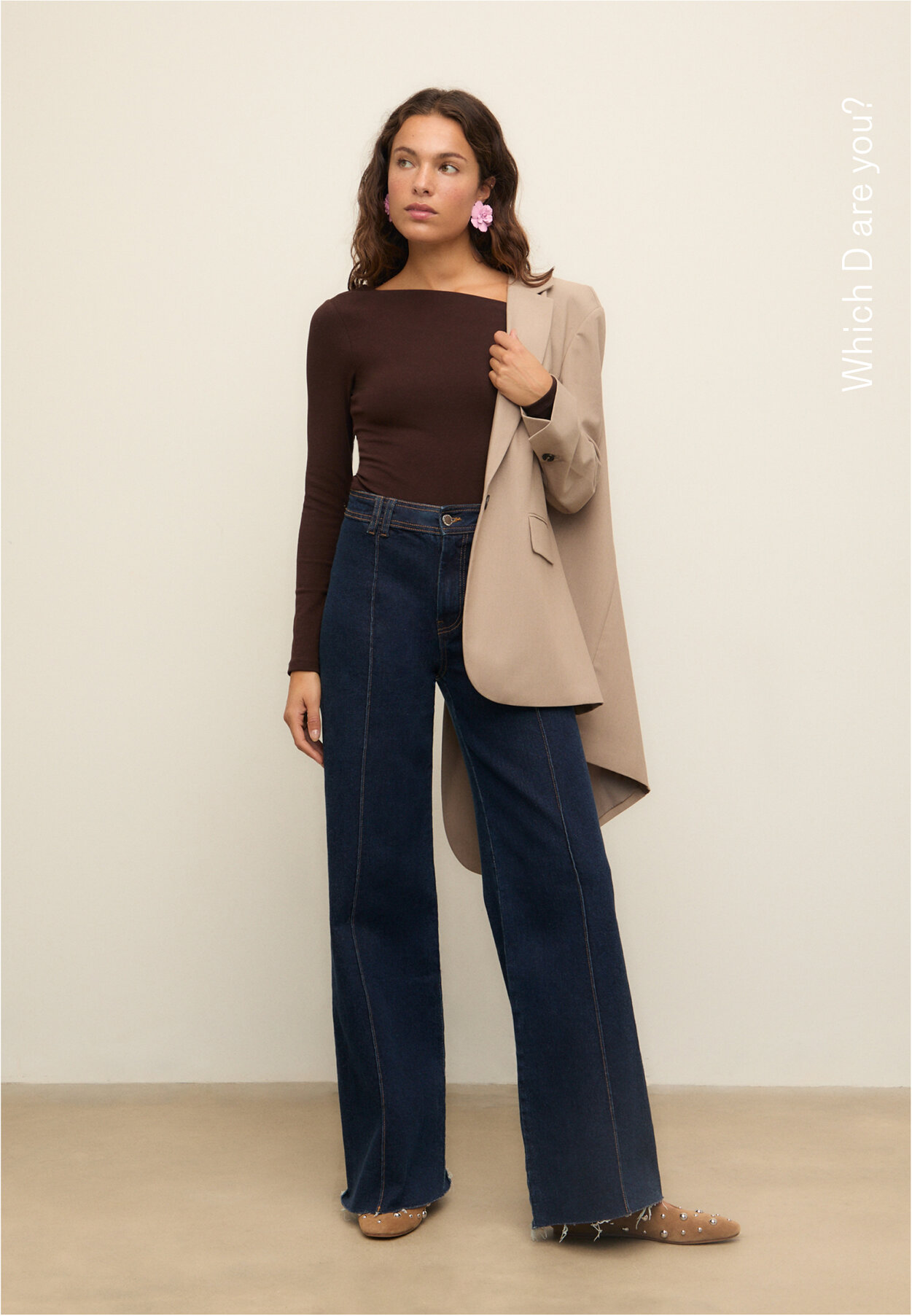 Jean minimaliste coutures