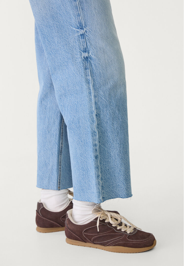 d96 jeans straight cropped