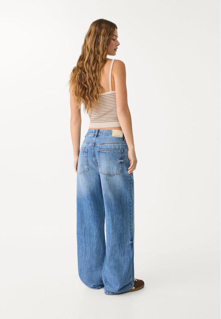 d88 jeans baggy wide
