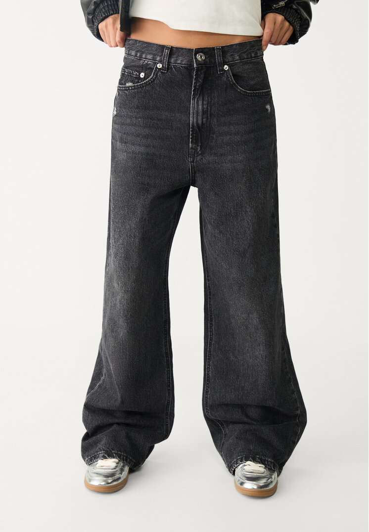 d88 jeans baggy wide leg