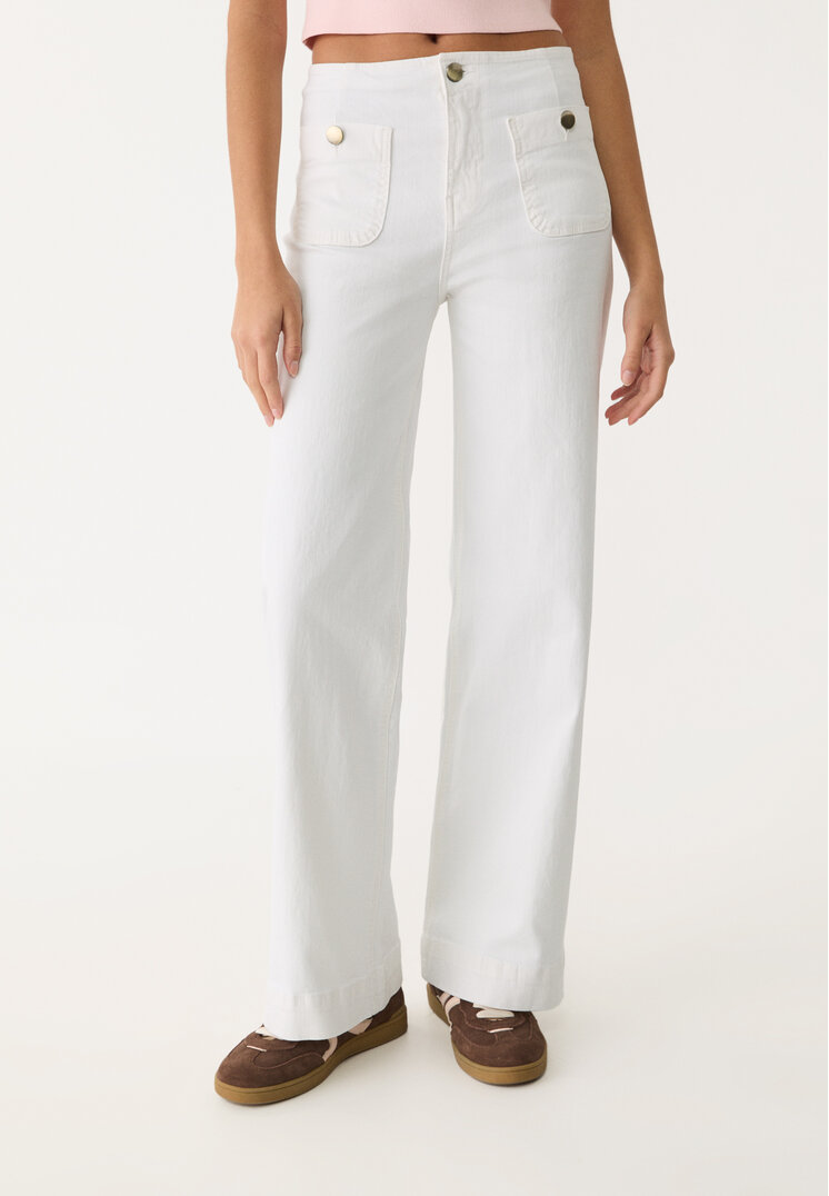 d77 pantalon minimal bolsillos
