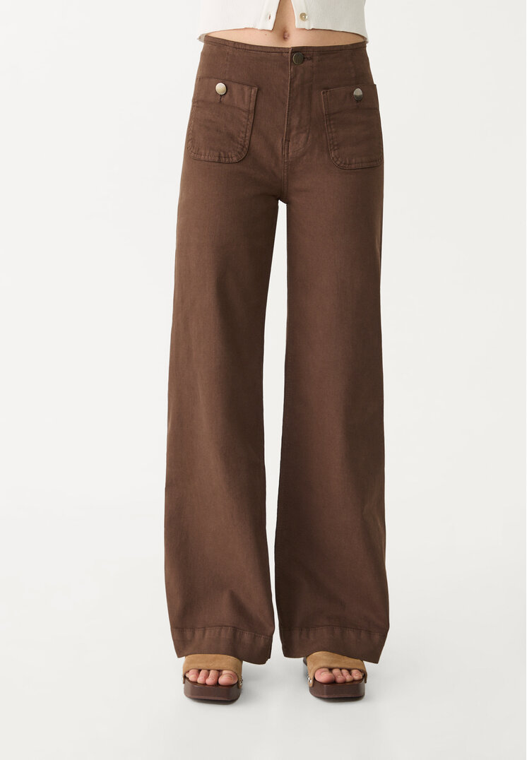 d77 pantalon minimal bolsillos