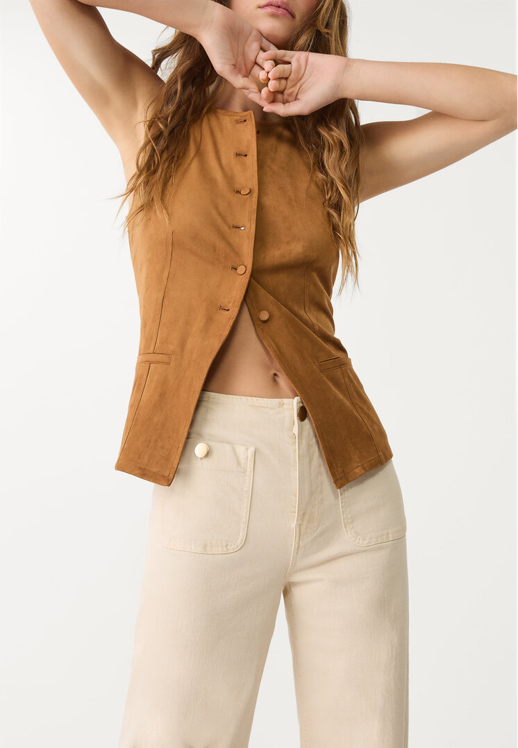 d77 pantalon minimal bolsillos