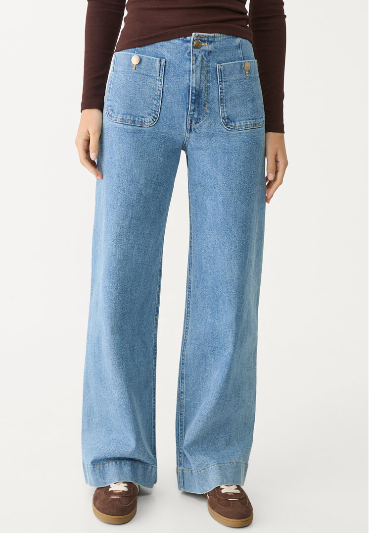 d77 jeans minimal bolsillos