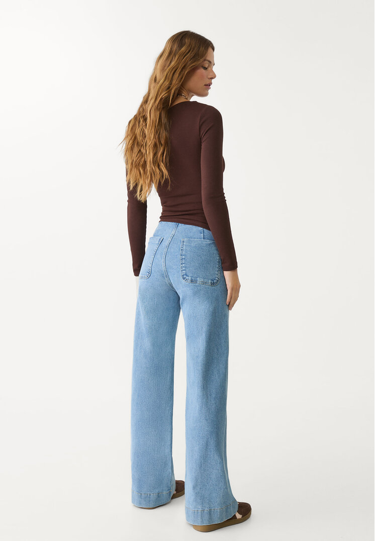 d77 jeans minimal bolsillos