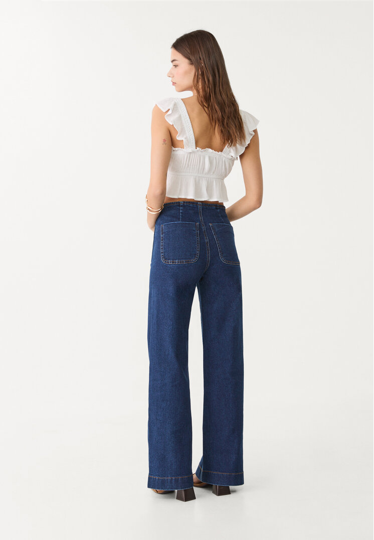 d77 jeans minimal bolsillos