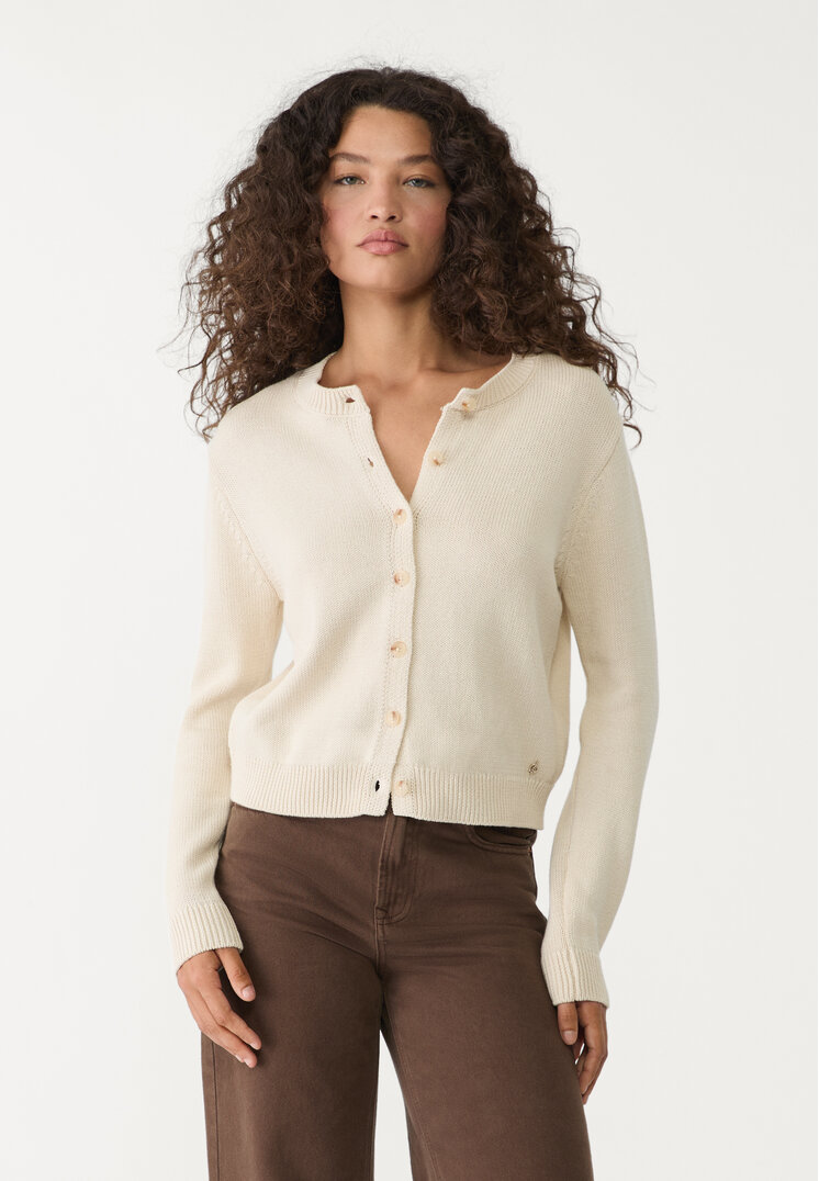chaqueta punto botones