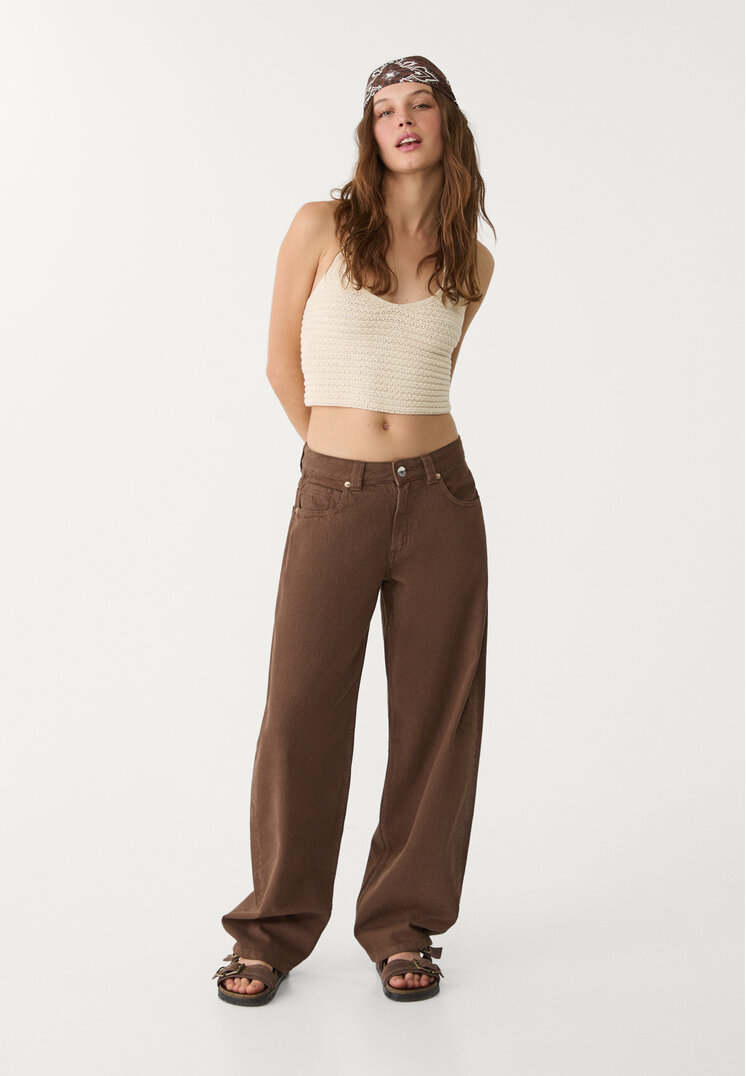 top halter crochet