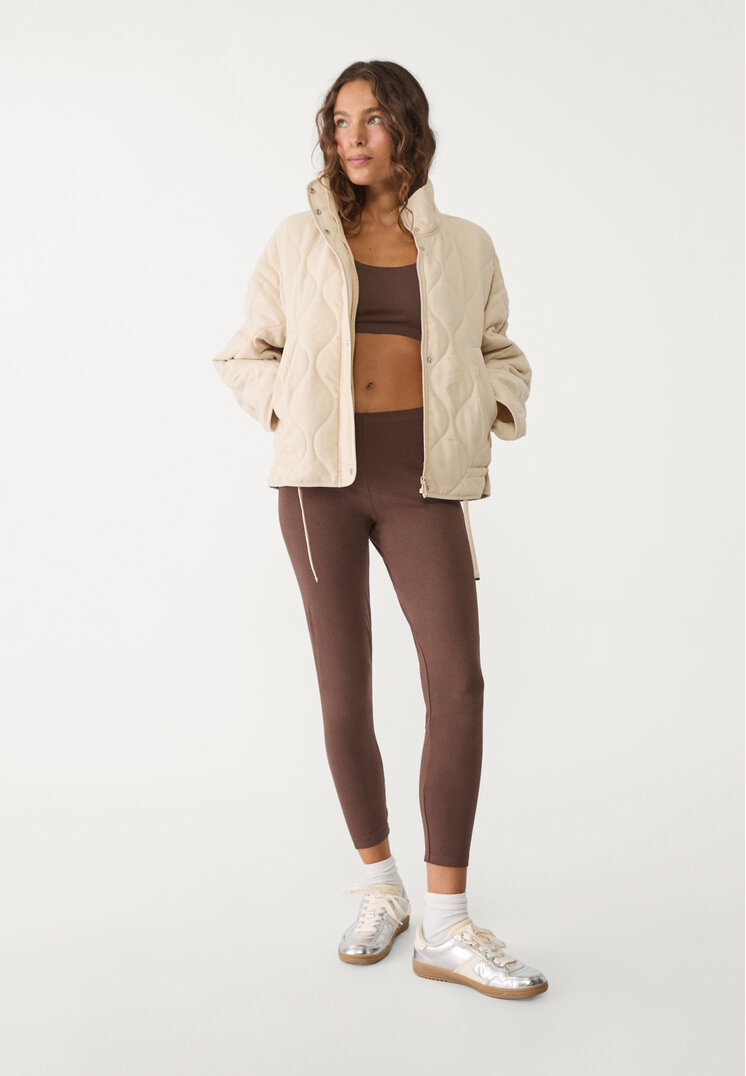 chaqueta acolchada
