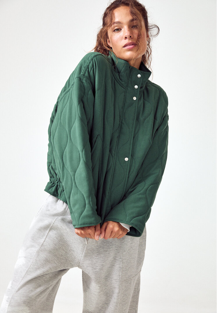 chaqueta acolchada
