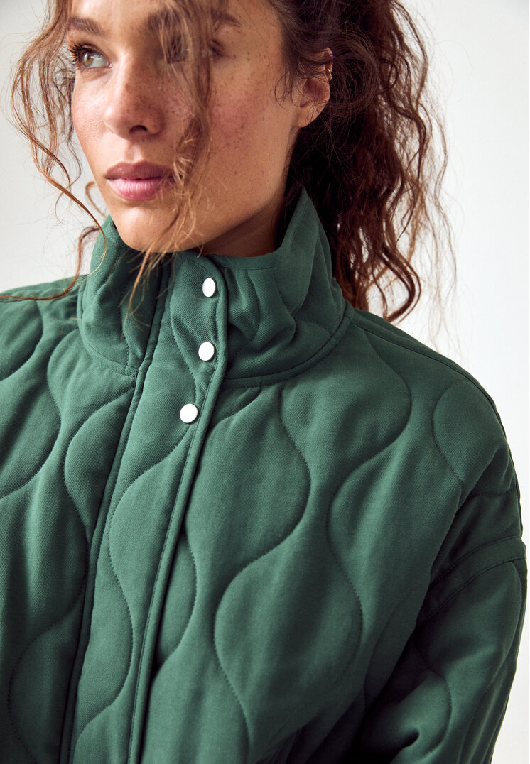 chaqueta acolchada