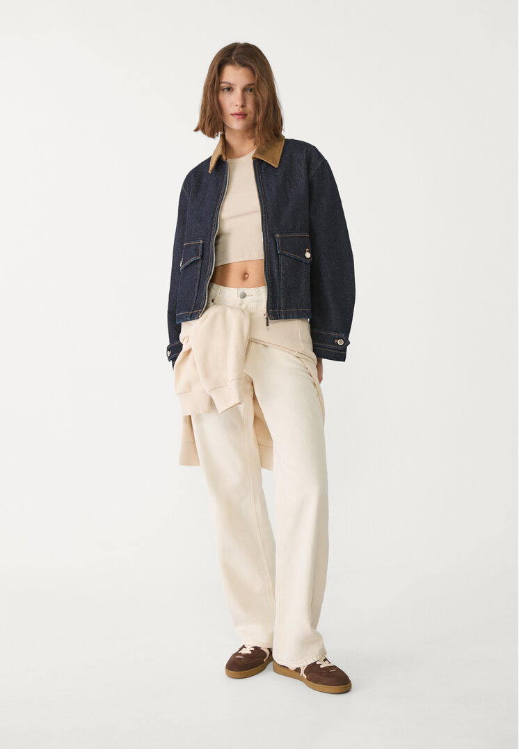 cazadora denim pana