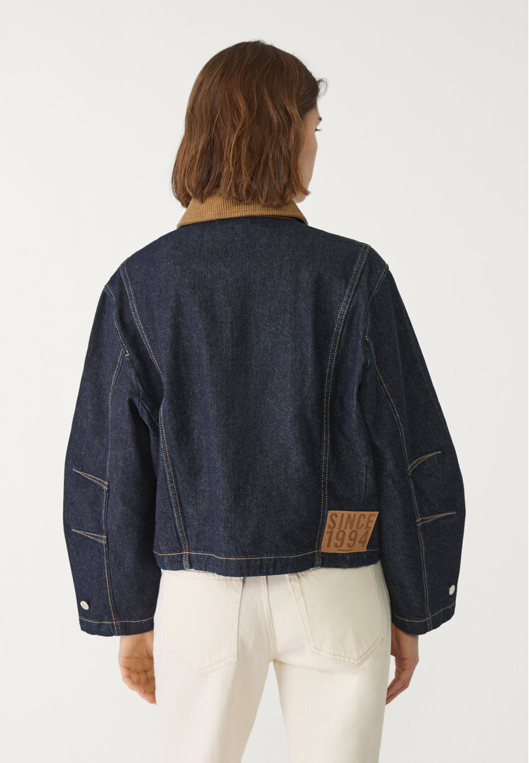 cazadora denim pana