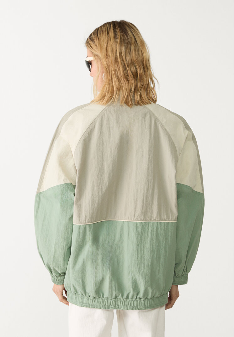 cazadora oversize tecnica
