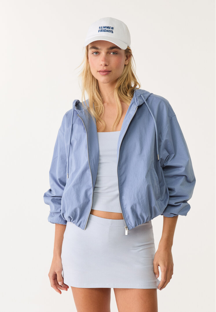 cazadora capucha balloon fit
