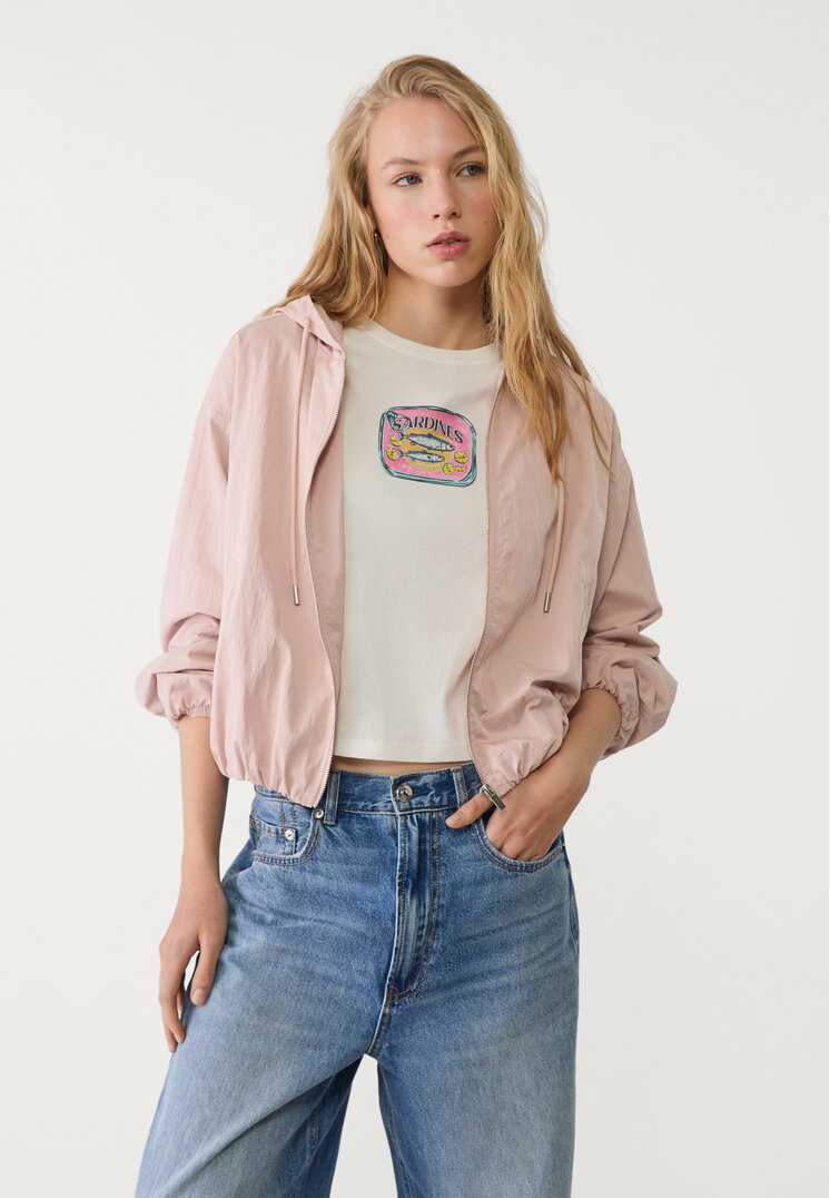 cazadora capucha balloon fit