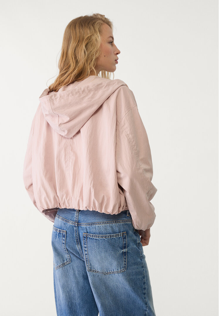 cazadora capucha balloon fit