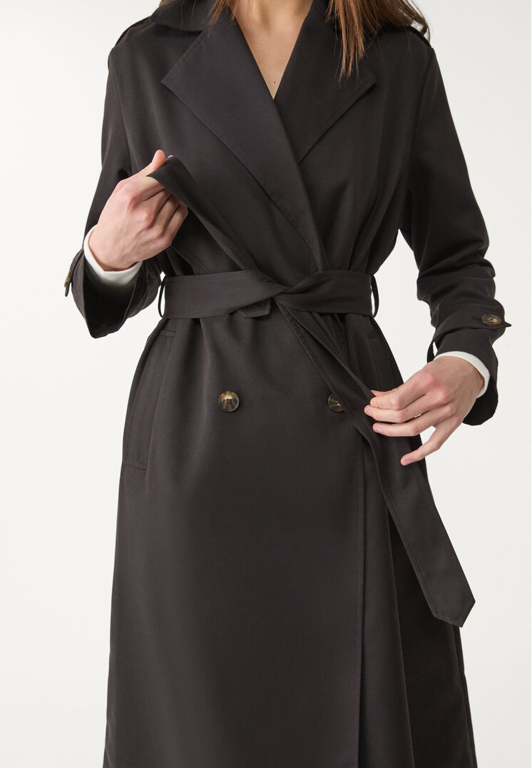 trench fluido largo