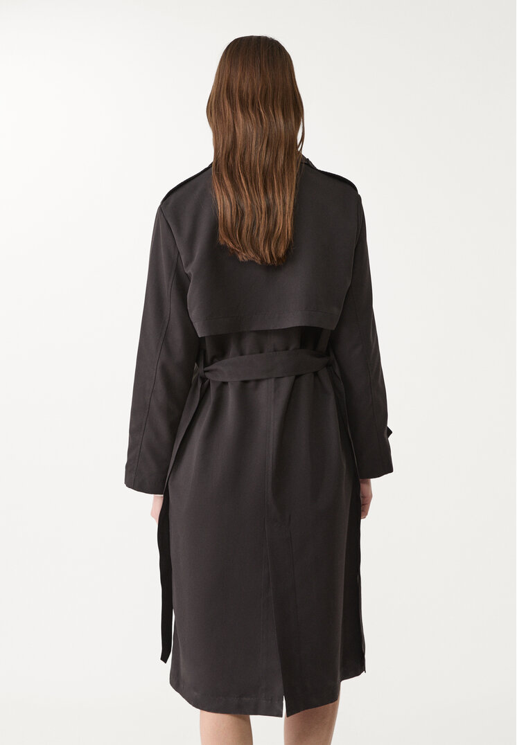 trench fluido largo