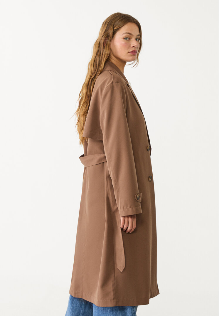 trench fluido largo