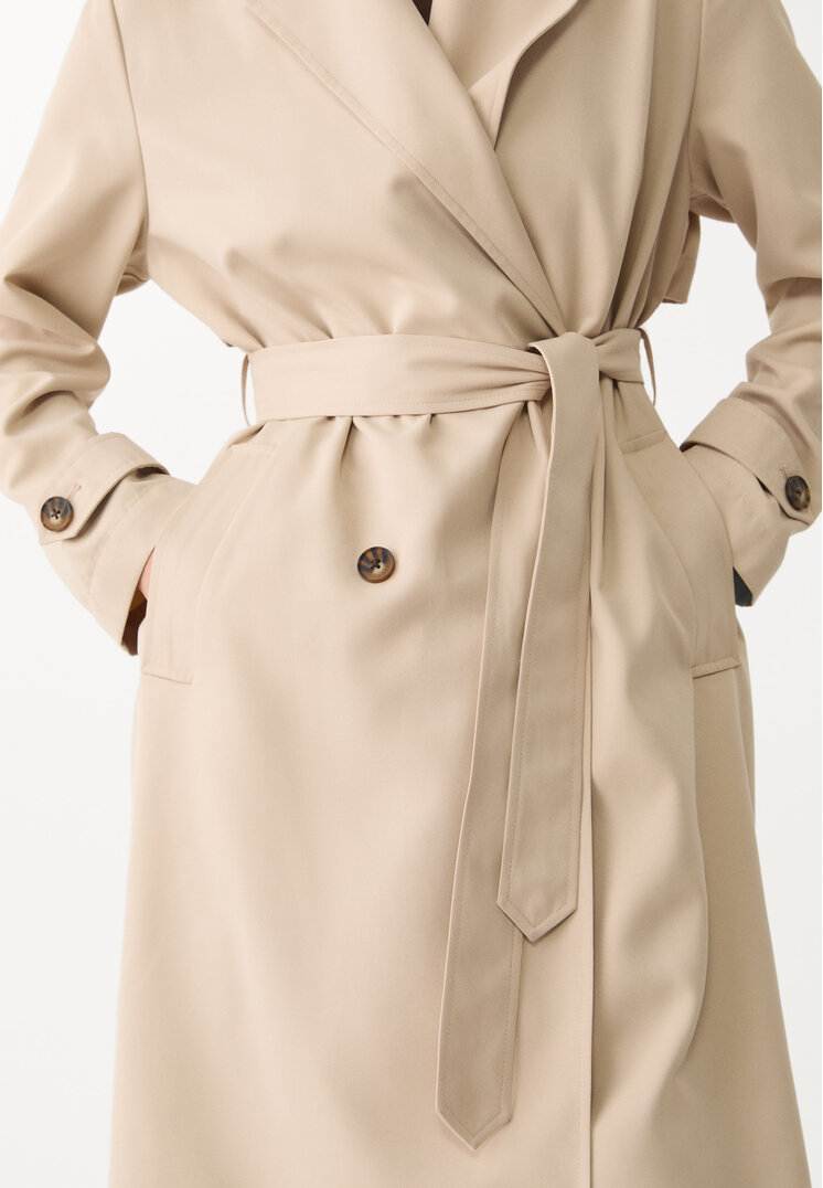 trench fluido largo