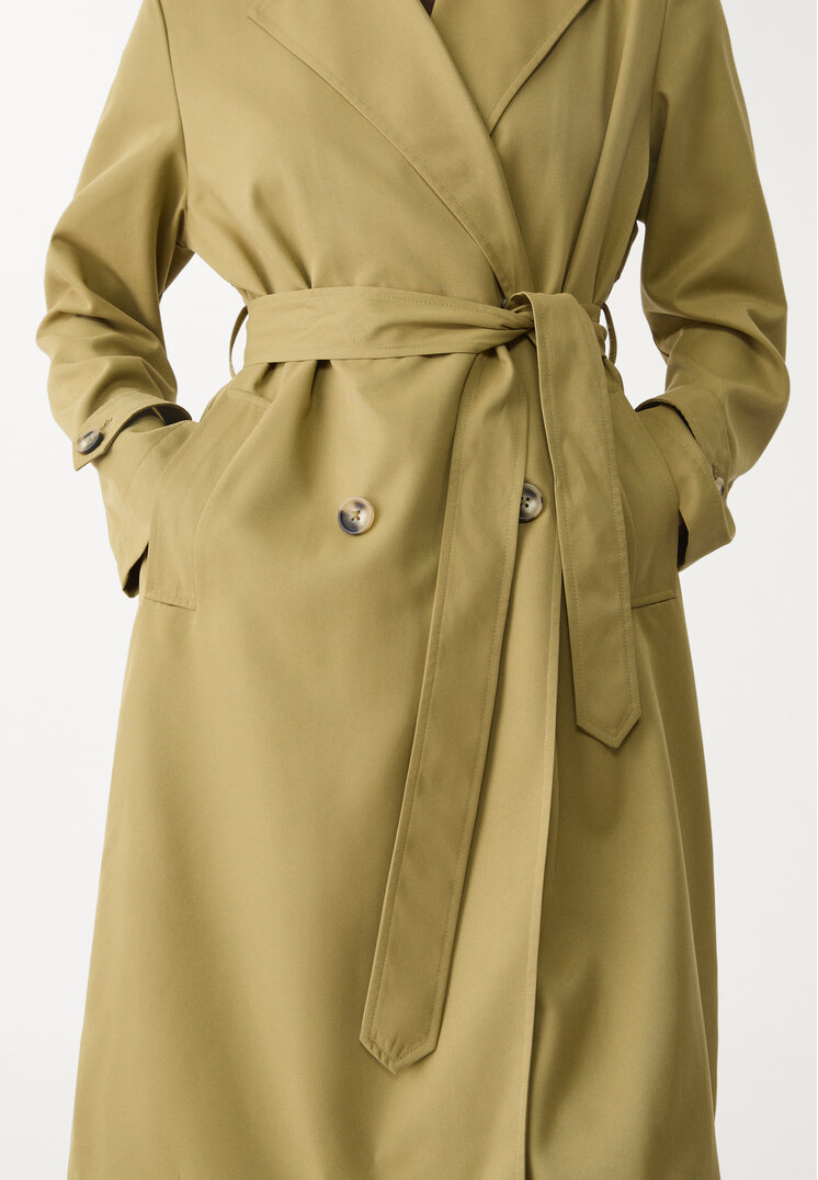 trench fluido largo