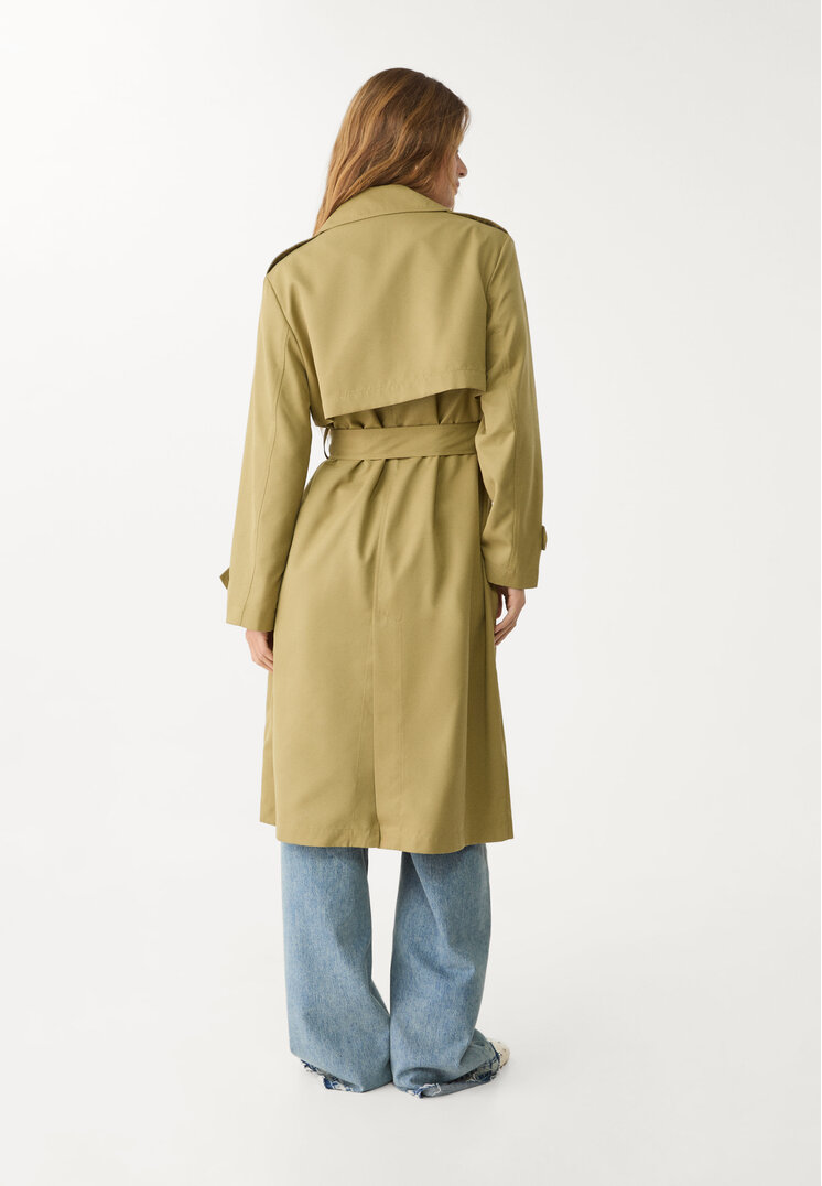 trench fluido largo