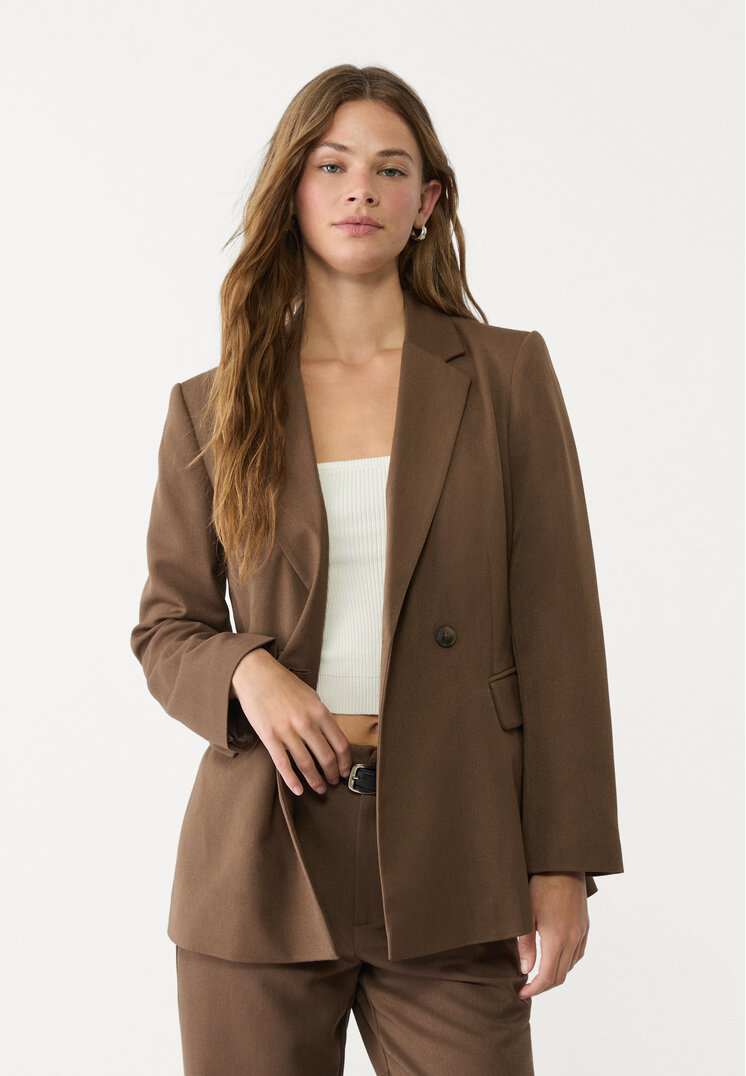 americana slim fit cruzada