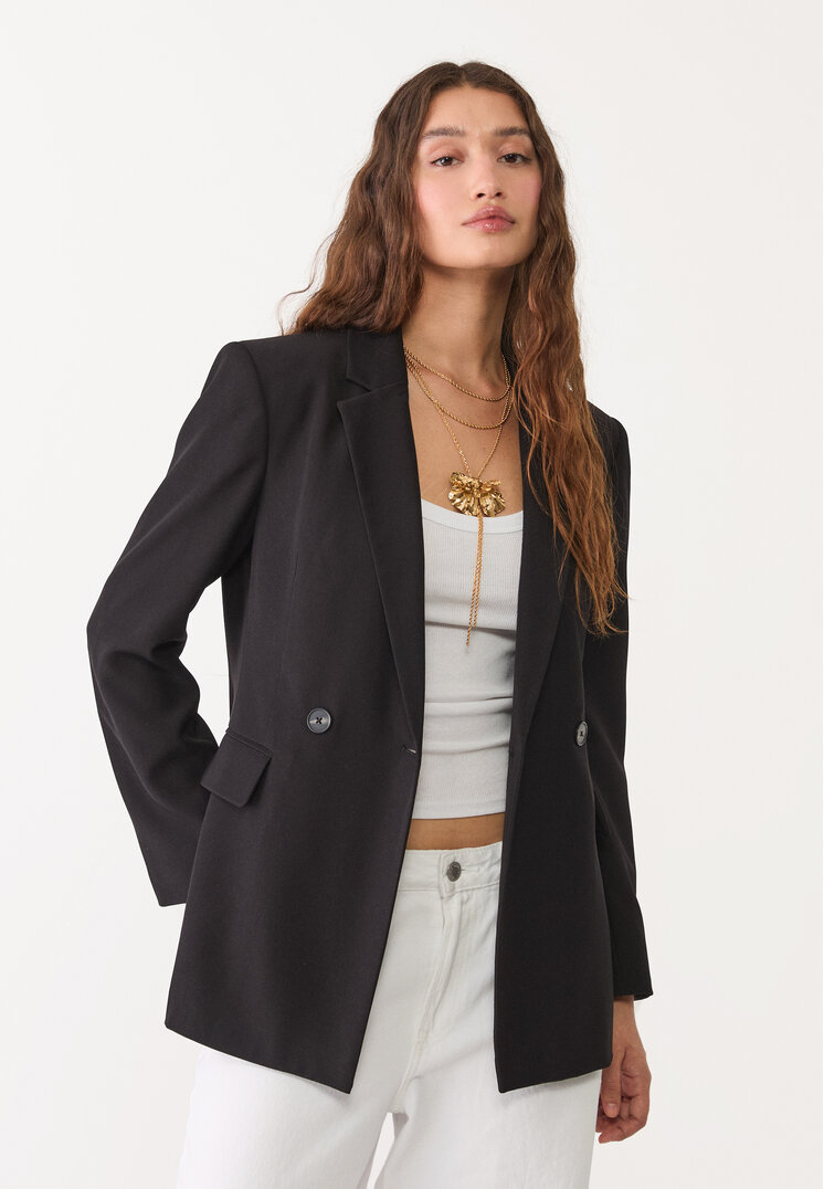 americana slim fit cruzada