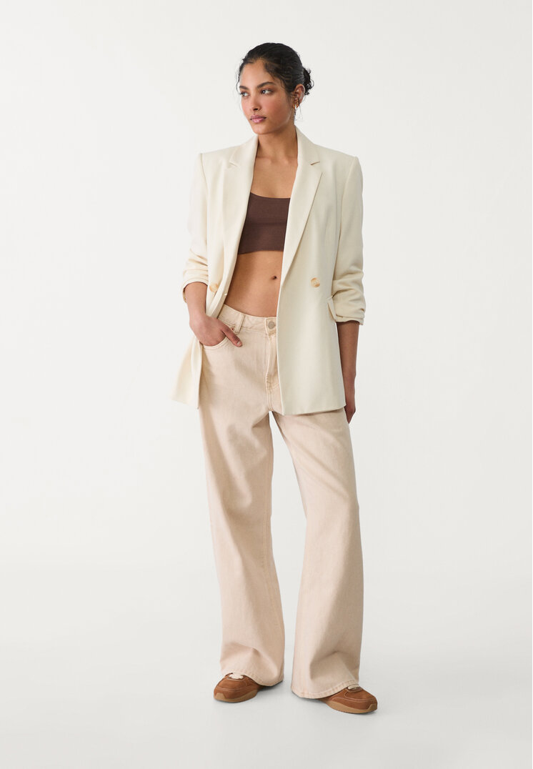 americana slim fit cruzada