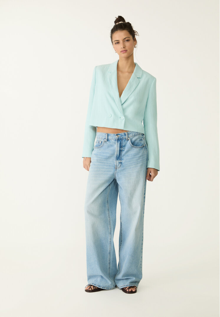 americana crop lazos espalda
