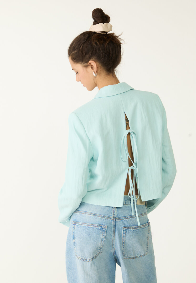 americana crop lazos espalda