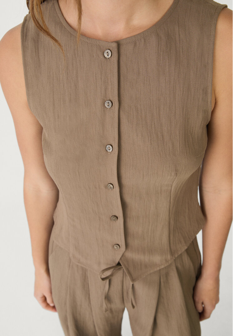 top botones textura