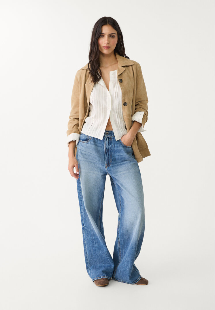 blusa fluida entredoses
